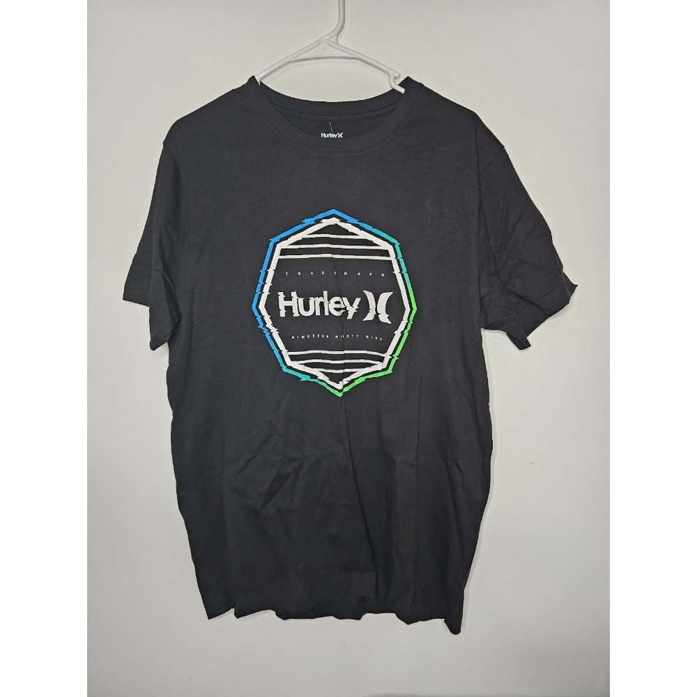 Hurley Glitch 1999 SS T-Shirt Size Men's M Medium Surf California Hawaii NWT
